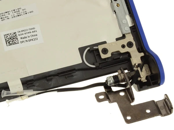 11.6" LCD Back Cover Lid Assembly with Hinges for Dell OEM Chromebook 11 (3120) - No TS - FK2JJ-FKA