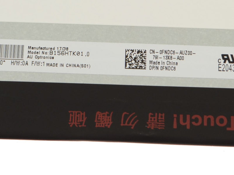 For Dell OEM Inspiron 15 (5570 / 5575) 15.6" Touchscreen FHD LCD Widescreen - OTP Touchscreen - FNDC6-FKA