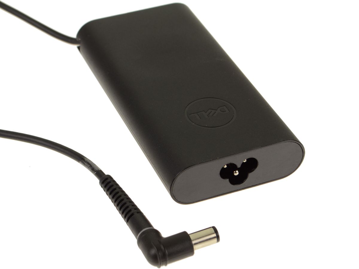 For Dell OEM Laptop Charger 90 Watt Genuine Slim AC Power Adapter - Right Angle - FRT3H-FKA