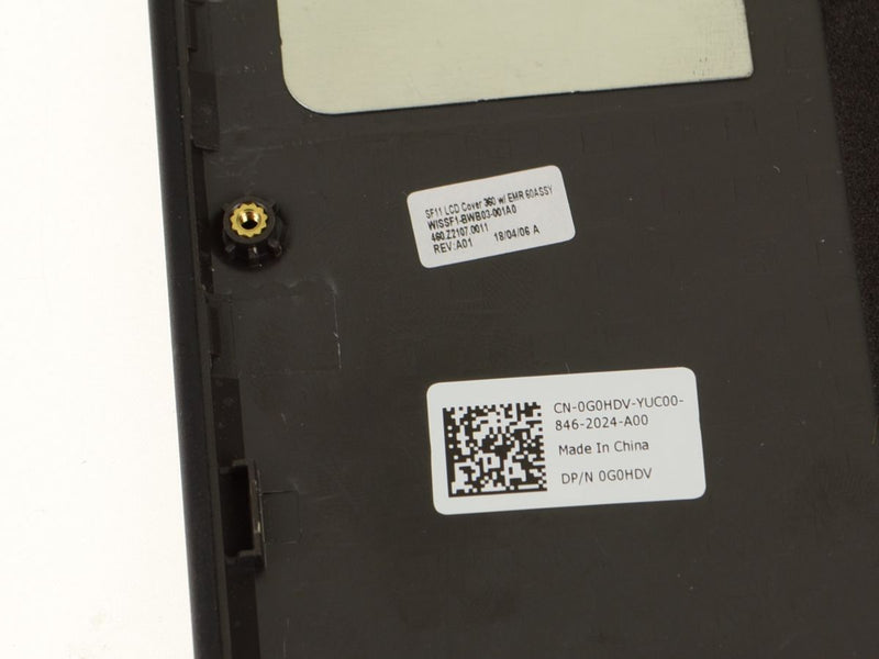 New Dell OEM Chromebook 11 (5190) 2-in-1 11.6" LCD Back Cover Lid Assembly - EMR - G0HDV-FKA