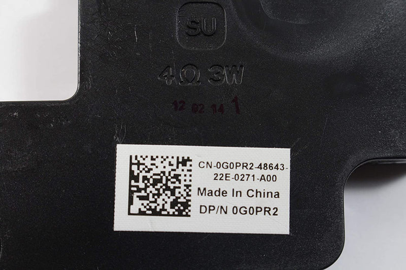 For Dell OEM Inspiron 17R (N7110) Subwoofer Speaker Assembly - G0PR2-FKA