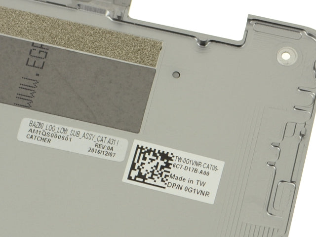 Dell OEM XPS 13 (9365) Bottom Base Metal Cover Assembly - G1VNR-FKA