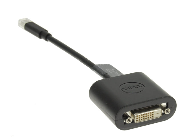 New Dell OEM Mini DisplayPort (Male) to DVI-I (single link) Dongle Adapter Cable - G44DK-FKA