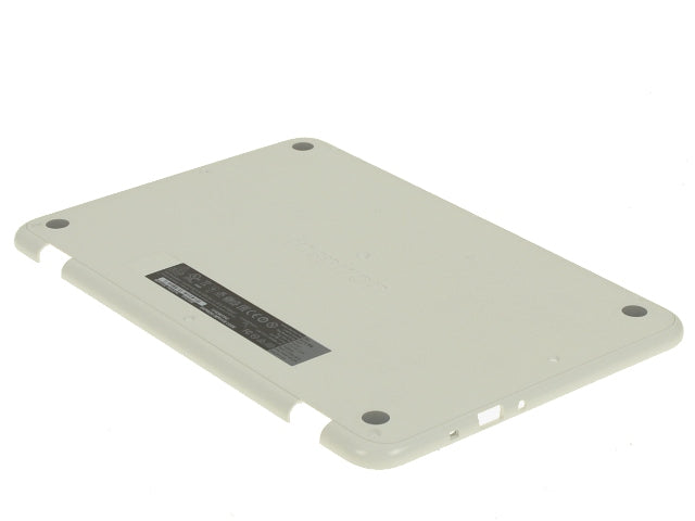 White - Dell OEM Inspiron 11 (3162 / 3164) Bottom Base Cover Assembly - G6W6X-FKA
