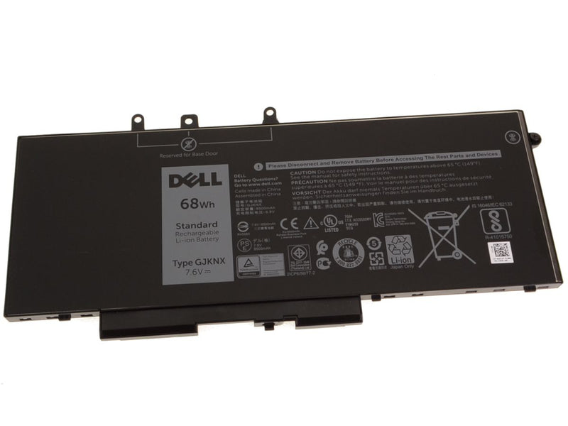 New Dell OEM Original Latitude 5480 / 5580 / 5280 4-Cell 68Wh Laptop Battery - GJKNX-FKA