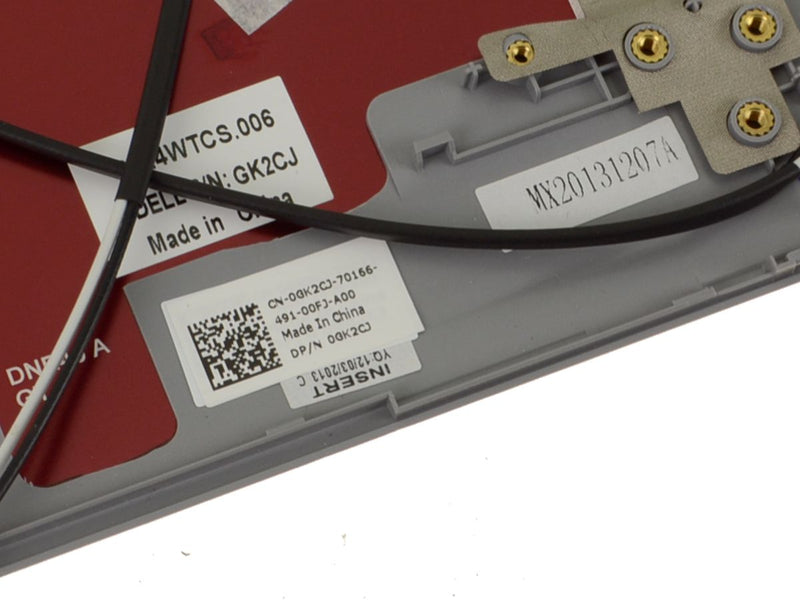 New Red - Dell OEM Inspiron 14R (5421 / 5437) / 14 (3421 / 3437) 14" LCD Back Cover Lid - GK2CJ-FKA