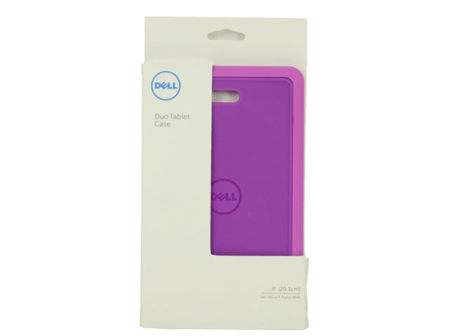 New PLUM - Dell OEM Venue 8 (3840) Tablet Rubber Duo Case - H3FYV-FKA