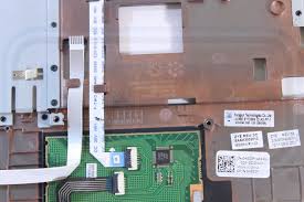 New Dell OEM Vostro 1220 Palmrest Touchpad Assembly with Fingerprint Reader - H533P-FKA