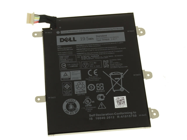 Dell OEM Original Venue 8 Pro (5855) Tablet 19.5Whr System Battery - HH8J0 w/ 1 Year Warranty-FKA