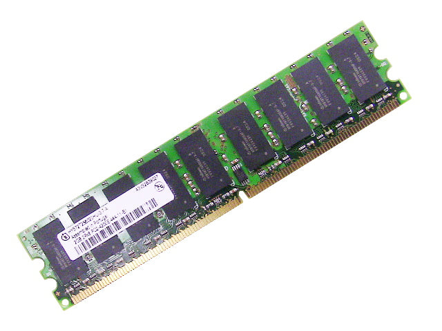 For Dell OEM DDR2 533Mhz 2GB PC2-4200E ECC RAM Memory Stick - HYS72T256020HU-3.7-A w/ 1 Year Warranty-FKA
