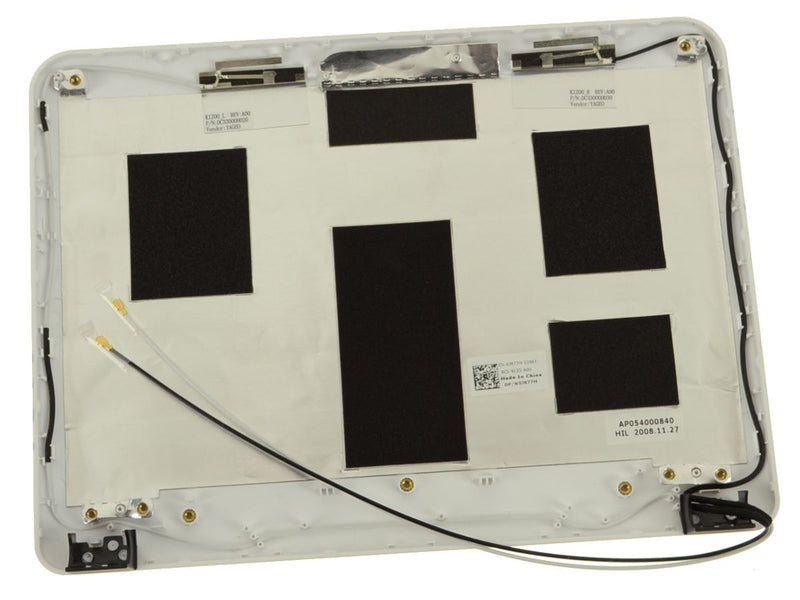 New Stickers - Dell OEM Inspiron Mini 9 (910) / Vostro A90 LCD Back Cover Lid - J877M-FKA