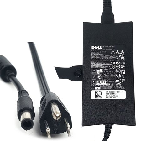 For Dell OEM Slim PA-4E Laptop AC/DC 130 Watt Power Adapter - PA-4E w/ 1 Year Warranty-FKA