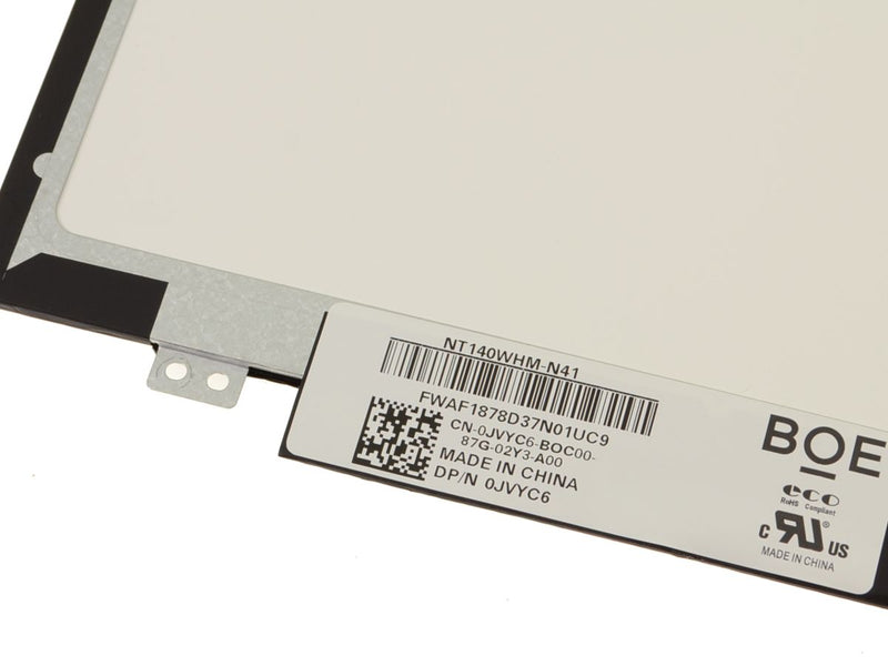 For Dell OEM Vostro 14 (3468) / Inspiron 14 (5480) EDP 14" WXGAHD LCD Widescreen Matte - JVYC6-FKA
