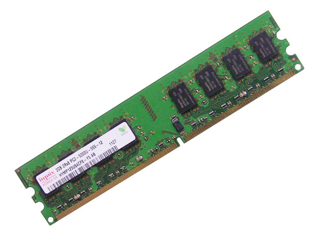 For Dell OEM DDR2 667Mhz 2GB PC2-5300U Non-ECC RAM Memory Stick - HYMP125U64CP8 - KU354 w/ 1 Year Warranty-FKA