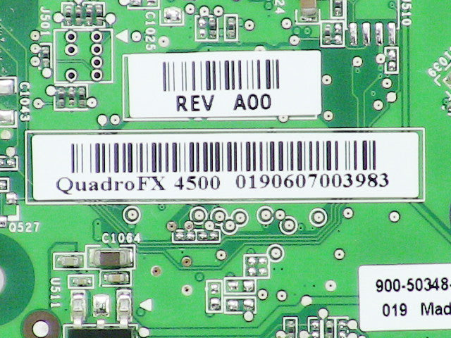 For Dell OEM Nvidia Quadro FX 4500 512MB Desktop Video Card Without Bracket - KU705-FKA