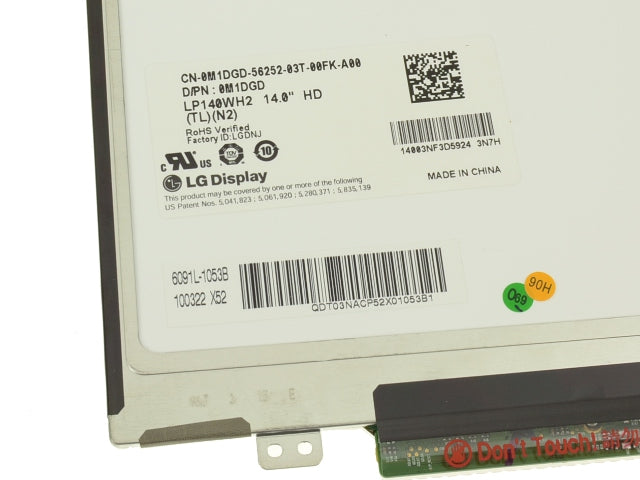For Dell OEM Inspiron 1470 / 14z (N411z) LED 14" WXGAHD LCD Widescreen Glossy - M1DGD-FKA