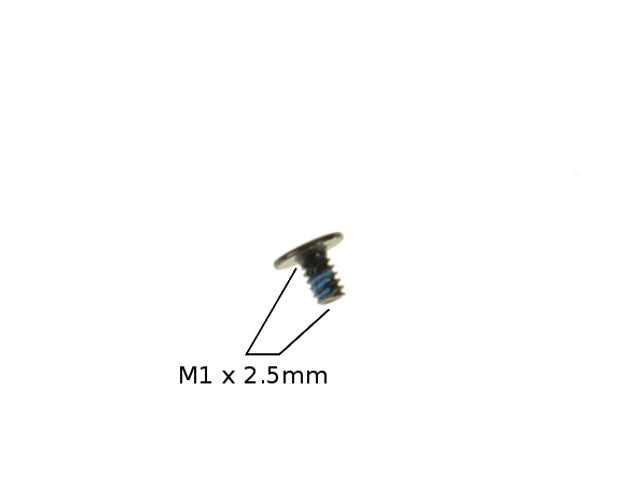 Single - Replacement Screw for Dell Inspiron 8600 OEM Venue Latitude Inspiron Precision XPS - 1mm x 2.5mm w/ 1 Year Warranty-FKA