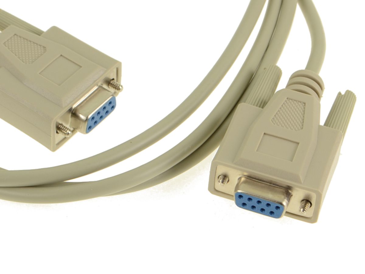DB9 Serial Cable 6-Foot Female to Female Extension Cable - Serial Cable 6 FT - M20FF-FKA