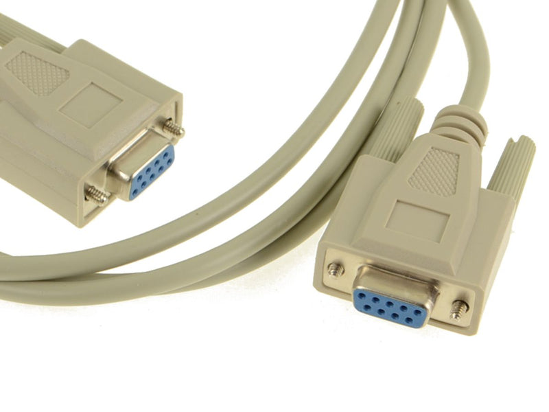 DB9 Serial Cable 6-Foot Female to Female Extension Cable - Serial Cable 6 FT - M20FF-FKA