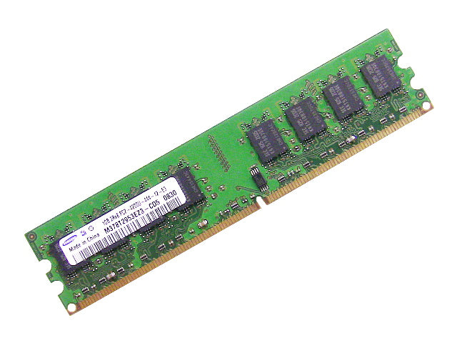 For Dell OEM DDR2 533Mhz 1GB PC2-4200U Non-ECC RAM Memory Stick - M378T2953EZ3-CD5 w/ 1 Year Warranty-FKA