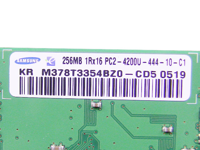 For Dell OEM DDR2 533Mhz 256MB PC2-4200U Non-ECC RAM Memory Stick - M378T3354BZ0-CD5 w/ 1 Year Warranty-FKA