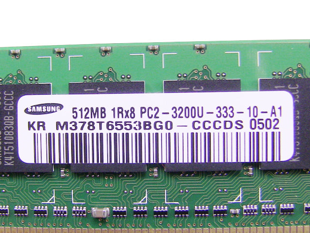 For Dell OEM DDR2 400Mhz 512MB PC2-3200U Non-ECC RAM Memory Stick - M378T6553BG0-CCCDS w/ 1 Year Warranty-FKA