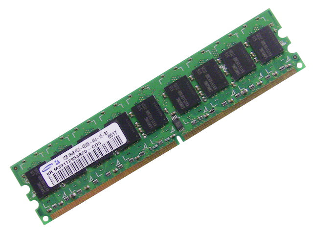 For Dell OEM DDR2 533Mhz 1GB PC2-4200E ECC RAM Memory Stick - M391T2953BZ0-CD5 w/ 1 Year Warranty-FKA