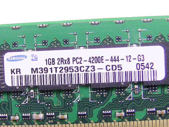 For Dell OEM DDR2 533Mhz 1GB PC2-4200E ECC RAM Memory Stick - M391T2953CZ3-CD5 w/ 1 Year Warranty-FKA