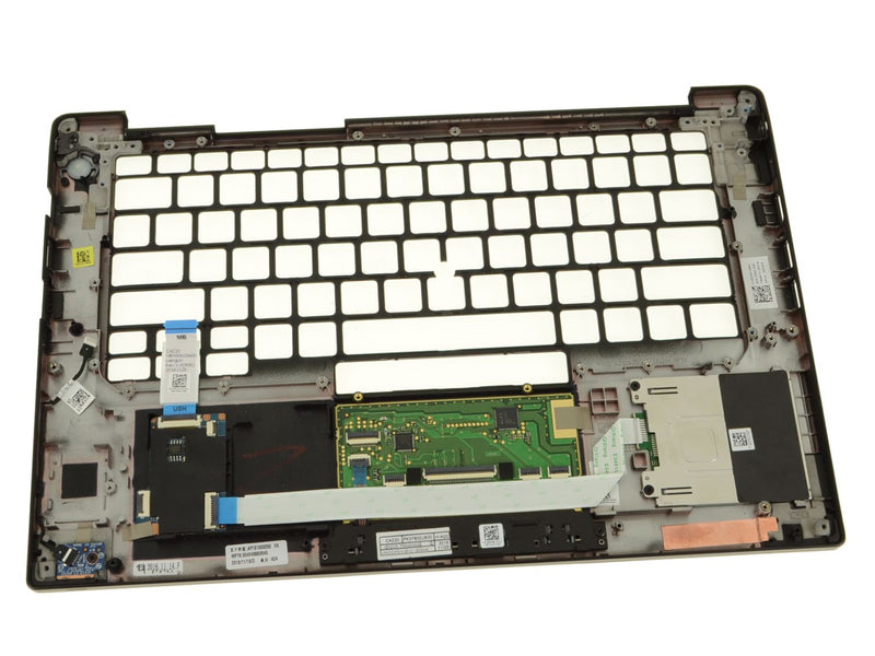 New Dell OEM Latitude 7480 Palmrest Touchpad Assembly with Smart Card Reader - Dual Point - M3CF5-FKA