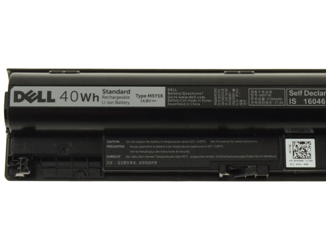 New Dell OEM Inspiron 15 (5558) / 17 (5758) / Vostro (3558) 4-cell Laptop Battery 40Wh - M5Y1K-FKA