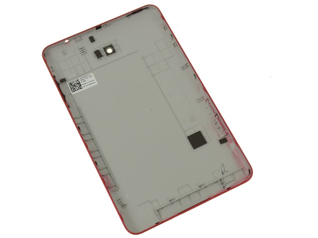 Red - Dell OEM Venue 7 (3740) Tablet Bottom Base Back Cover Assembly - M9YVG-FKA