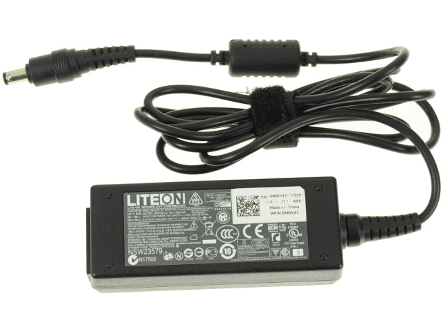 For Dell OEM Inspiron Mini 9 10 10v 12 DUO (1090) / Vostro A90 AC Power Adapter Charger 30 Watt - MNX47-FKA