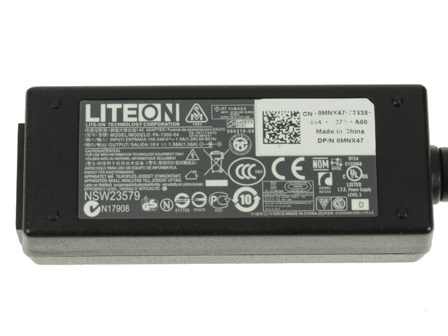 For Dell OEM Inspiron Mini 9 10 10v 12 DUO (1090) / Vostro A90 AC Power Adapter Charger 30 Watt - MNX47-FKA