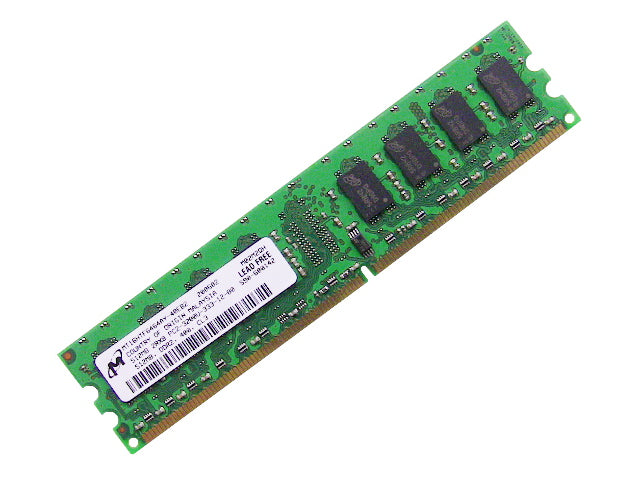 For Dell OEM DDR2 400Mhz 512MB PC2-3200U Non-ECC RAM Memory Stick - MT16HTF6464AY-40EB2 w/ 1 Year Warranty-FKA