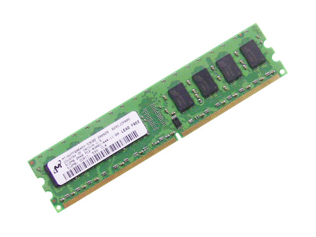 For Dell OEM DDR2 533Mhz 512MB PC2-4300U Non-ECC RAM Memory Stick - MT16HTF6464AY-53EB2 w/ 1 Year Warranty-FKA