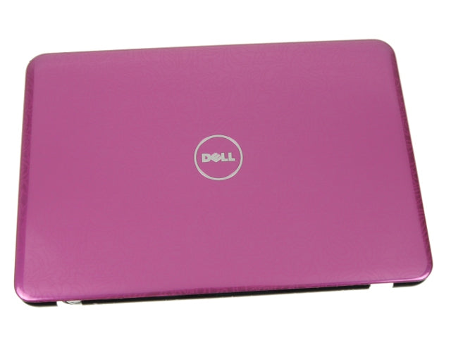 New Pink Pattern - Dell OEM Inspiron 1120 (M101z) / 1121 LCD Back Cover Lid - MV346-FKA