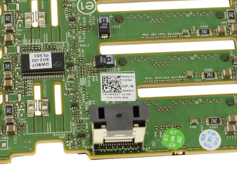 For Dell OEM PowerEdge R710 Backplane Board for 2.5" Drives - MX827-FKA