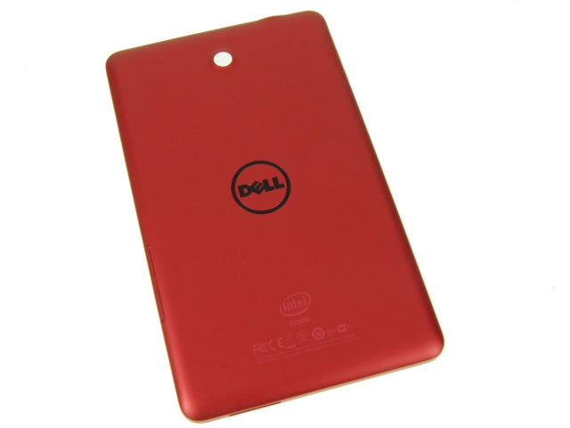 New Red - Dell OEM Venue 8 (3830) Tablet Bottom Base Back Cover Assembly - N4XR8-FKA