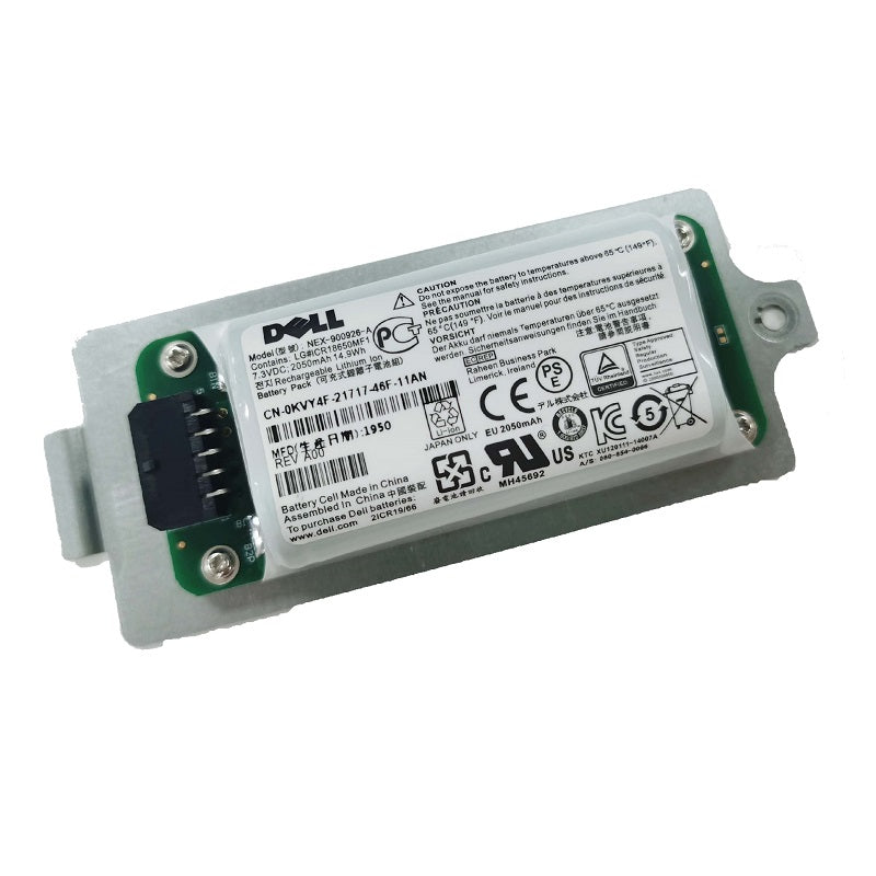 For Dell EqualLogic Smart Li-on Battery Module PS6210 PS4210 Controller 0KVY4F  010DXV 0M1GDN 0FK6YW 0K4PPV-FKA