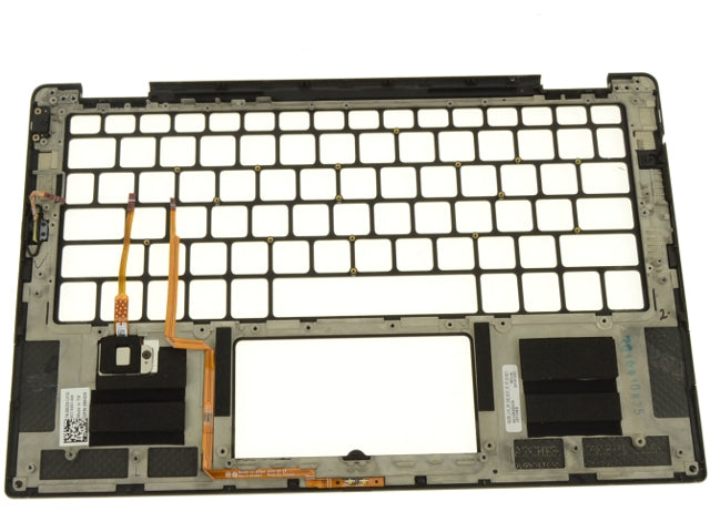 New Dell OEM XPS 13 (9365) Palmrest Assembly with Fingerprint Reader - No TP - 89GD9-FKA