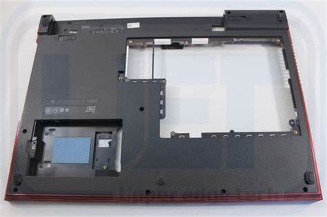 New RED - Dell OEM Vostro 1720 Laptop Bottom Base Cover Assembly - F118T-FKA
