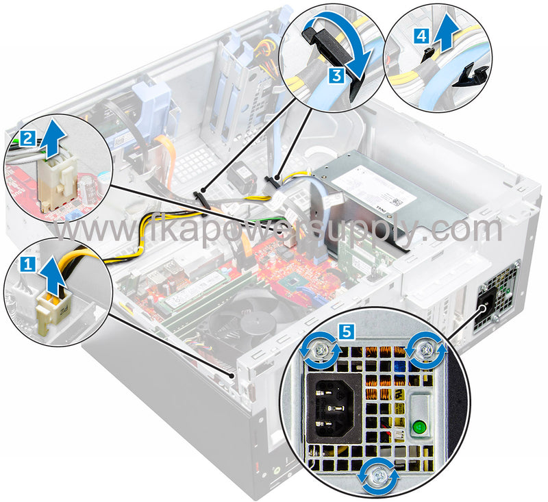 Dell 66P44 066P44 180W Power Supply for Optiplex 5050-FKA