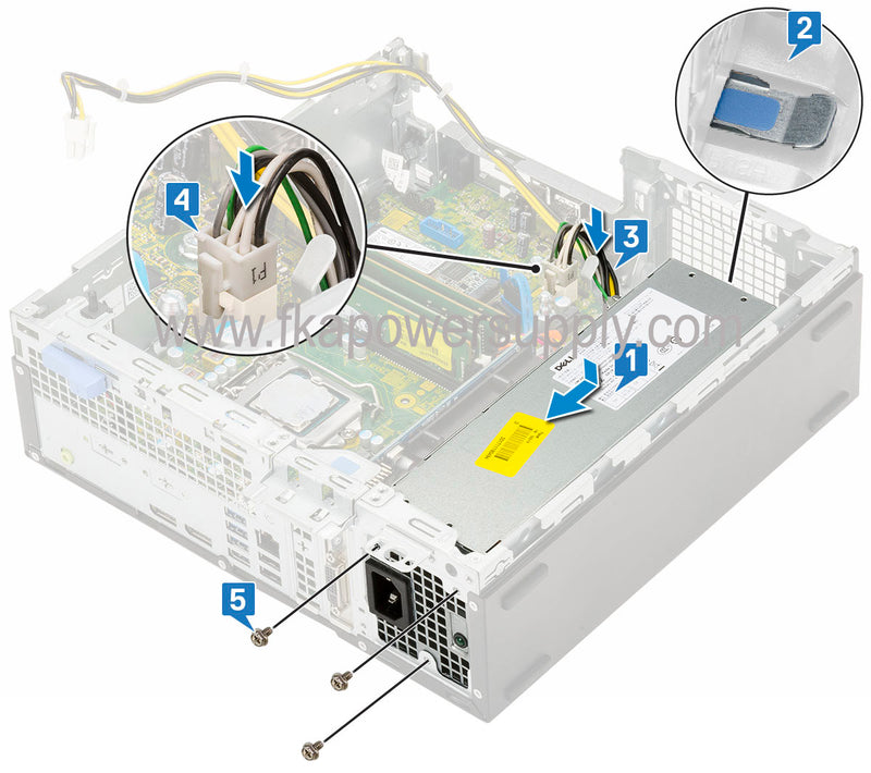 Dell YC76R 0YC76R SFF Power Supply for Optiplex 5060 200W-FKA