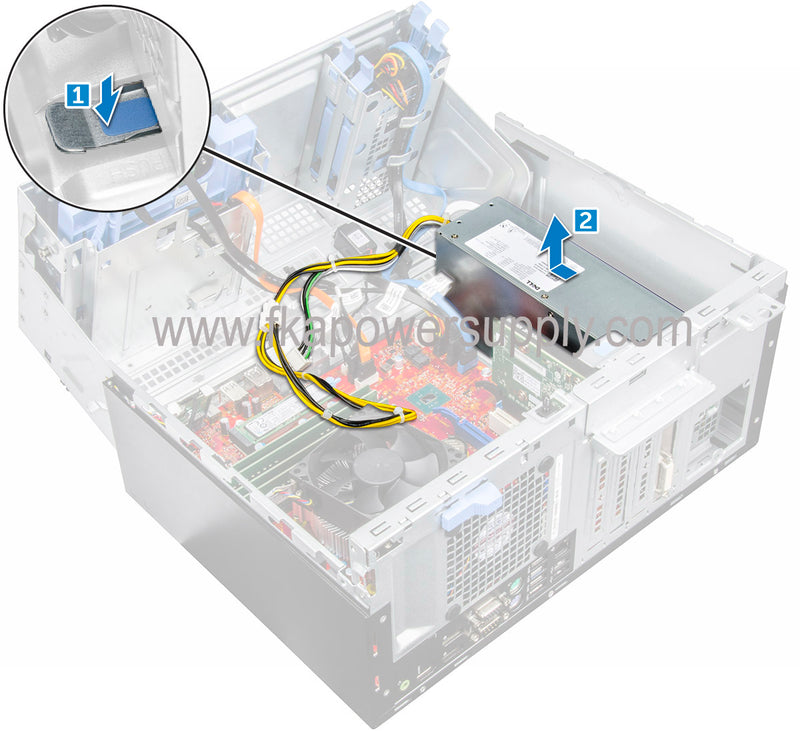 Dell WWM46 0WWM46 180W Power Supply for Optiplex 7050-FKA