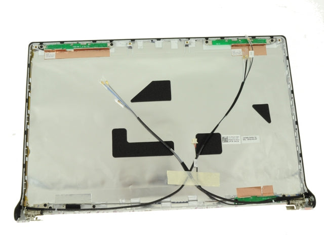 New Sunburst - Dell OEM Studio 1555 1557 1558 15.6" LCD Back Cover Lid Top with Hinges P612N-FKA