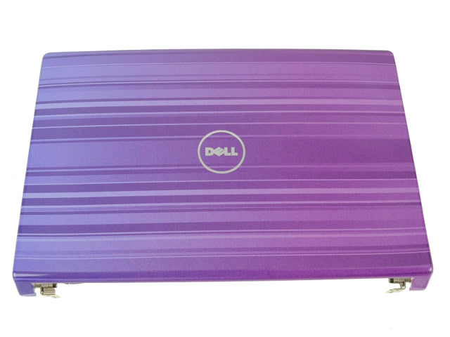 New Purple Horizon - Dell OEM Studio 1555 1557 1558 15.6" LCD Back Cover Lid Top with Hinges and Power Button - PT44P-FKA