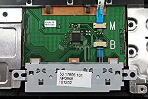 New Dell OEM Inspiron 1545 / 1546 Touchpad Palmrest Assembly - PTF49-FKA