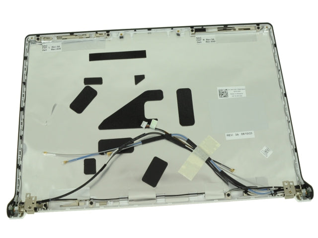 New Mau Design - Dell OEM Studio 1535 / 1536 / 1537 15.4" LCD Back Cover Lid Top Plastic with Hinges R133K-FKA