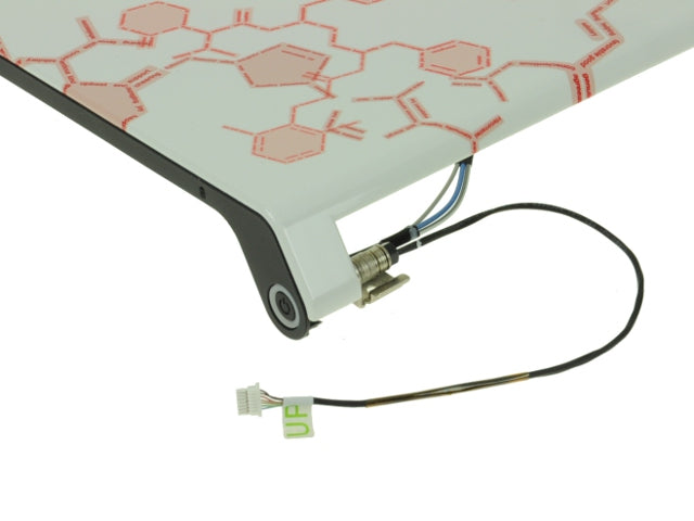 New Mau Design - Dell OEM Studio 1535 / 1536 / 1537 15.4" LCD Back Cover Lid Top Plastic with Hinges R133K-FKA