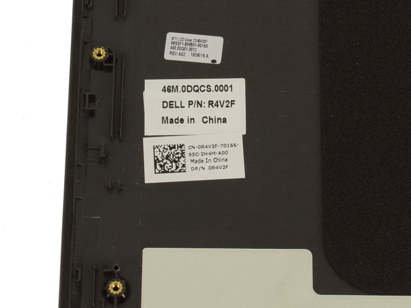 For Dell OEM Chromebook 11 (5190) Laptop 11.6" LCD Back Cover Lid Assembly - R4V2F-FKA